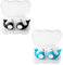 COYUN 2 Paires de Bouchon Oreille Piscine, Bouchon Oreille Enfant, En silicone souple, Bouchons d'oreille pour Enfants, Bouchons d'oreilles de Natation, pour le Surf et Autres Sports Nautiques