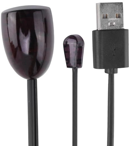 Fuhjythy IR Extender Infrared IR Remote Control Receiver USB IR Receiver Adapter Transmitter for Cable Box Stereo Receiver HD TV