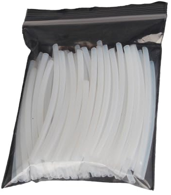 WWHJR 1,75 mm Filament-Schweißverbinder, PTFE-Rohre, Filamente, Splicer, Schweißrohre, 100/200 Stück, für Drucker, Fusionspleißer, passende Hülse