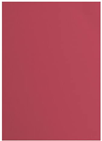 vaessen creative Florence Papier Cartonné, Rose (Mûre), 216g, A4, 10 Feuilles, Surface Texturée, pour Peindre, Scrapbooking et plus, Taille Unique