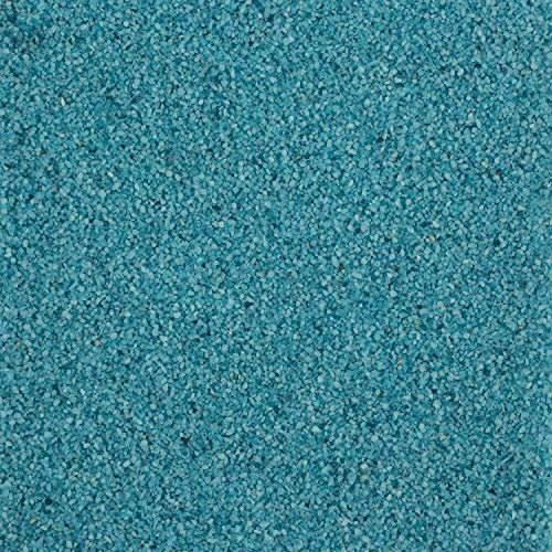 EUROSAND 5 kg Dekosand, Farbsand, (türkis)