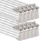 1aTTack.de - Cable de red Cat6 Cat 6 en ángulo de 90 grados SFTP PIMF 1000 Mbits RJ-45-10 piezas blanco 1m