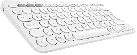 Logitech K380 Tastiera, Layout Italiano QWERTY, Bianco