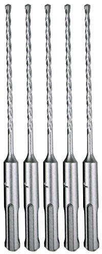 Makita Lot de 5 forets SDS-Plus 5/32 pour marteaux rotatifs SDS+ – 10,2 cm de profondeur dans le béton et la maçonnerie