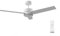 UNIVERSALBLUE | Ventilador de techo con luz | Ventilador silencioso con Motor DC | Aspas reversibles blanco y madera | Mando a distancia |