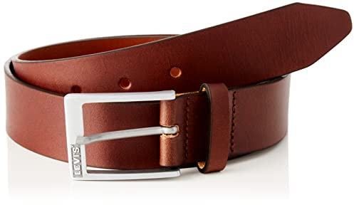 Levi's Herren & Unisex Box Tab Belt, braun, 110
