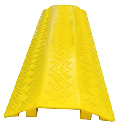 HOME UK Rallentatori Stradali, Cavi Antiscivolo Protezione per Rampa Passacavo a Pavimento, Copertura Protettiva Resistente per Rampe di Cavo, Protezione sicura in Aree trafficate