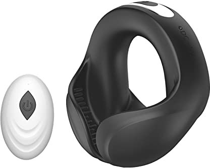 Qglust Penisring vibration 10 vibrationen Sexspielzeug für paare vibrator für männer extrem Penies ring hoden vibration herren sextoy Vibratoren sex spielzeug für die männer (Mit Fernbedienung)