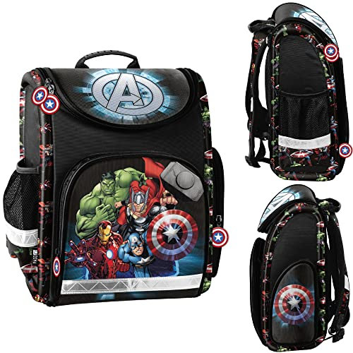 PASO AV23DD-524, Schulrucksack Avengers, Multicolor