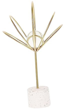 Warmhm 1stk Ornamente Kunstfigur Aus Eisen Desktop-kristall Wohnkultur Kristallverzierung Moderne Eisenstatue Moderne Handwerksordnung Eisenskulptur Dekor China Moderne Kunst Zement