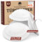 WEIDEBACH® 4x weiße Türpuffer selbstklebend, Türstopper Wand für massive Türen geeignet, robuster Wandschutz Türklinke, Wandpuffer einfach aufkleben, Türschoner, Türstopper weiß, Wandschutz Türklinke