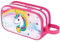 WAWSAM Trousse de Toilette Enfant - Licorne Sac de Toilettes Trousses de Toilette Bebe pour Voyage Déplacement Camping Résistant à l'eau Portable Trousse Toilette Voyage pour Cadeau