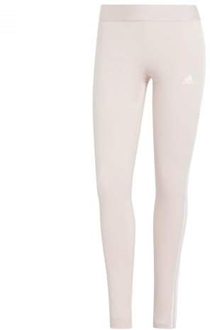 adidas Damen 3 Stripes Leggings, sandy pink, M
