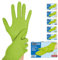 Franz Mensch Hygostar Nitrilhandschuhe Safe Light | puderfrei, grün, 7/S, 24cm, 100 Stück, Einweghandschuhe, Einmalhandschuhe, in Gr. XS, S, M, L, XL & XXL verfügbar