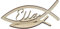 FeinFaktur Personalisierter Fisch als Taufdeko - Fisch aus Holz - Fisch mit Name für Taufe, Kommunion Firmung Konfirmation-Personalisierte Holzdeko