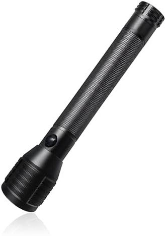 ZYUNMALL Heavy-Duty 3-Cell D Flashlight with Zoomable 3 Lighting Modes LED Flashlights