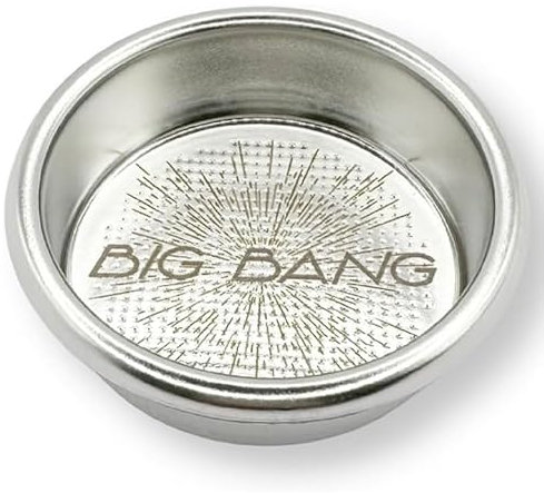 IMS Big Bang Precision Filter Basket conçu pour Breville Sage 54 mm porte-filtre sans fond, double expresso (h21.5)