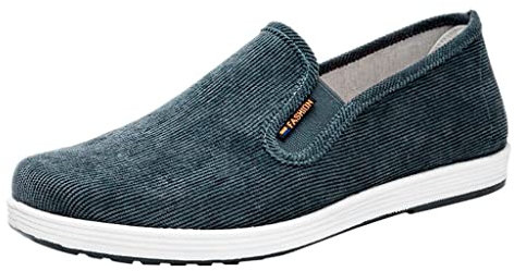 Chaussures d'été tendance pour homme - Respirantes - Antidérapantes - Légères - En mousse à mémoire de forme, gris, 39 1/3 EU