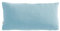 Pure Label Musselin Kopfkissenbezug 40x80 cm aus 100% Baumwolle - Traumhaft weiche, kuschelige Kissen-Sets in blau aus Musselin