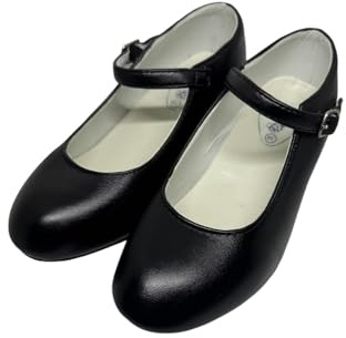 Flamifeel Scarpe Flamenco: misura dal 25 al 36, Nero , 31 EU Étroit