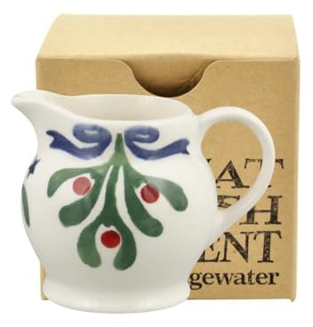 Emma Bridgewater Mistletoe Christmas Tree Decoration Tiny Jug Boxed