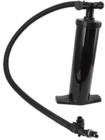 Bomba de Aire Manual, Bomba Inflable Manual, Bomba Inflable de Goma para Bote, Inflador Portátil (Grande de Dos vías 4000CC)