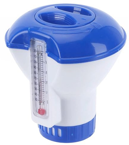 Floating Dispenser Chlorine, 5 inch Floating Chlorine Dispenser for Pools, Floating Chlorine Tablets Dispenser Floating Pool Chlorine Dispenser for Swimming Pool, Water Park, Spa