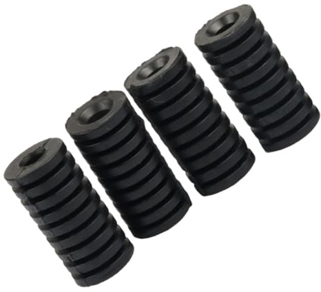 Hemobllo Protector y Funda para Palanca de Cambios de Moto en Goma Negra, 4 Unidades Antideslizantes, Accesorios para Motos en Carretera y Ciudad