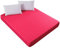 GODGETS Water-Resistant Mattress Protector Solid Color Machine Washable Soft Dustproof and Anti-mite,Rose,Queen(60x80+18) Inch