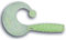 Quantum Magic Trout Curly B Bobbles - 10 Jigs, Länge:4.2cm, Farbe:Selbstleuchtend