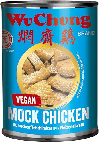 WU CHUNG - Weizengluten Mock Huhn, (1 X 290 GR)