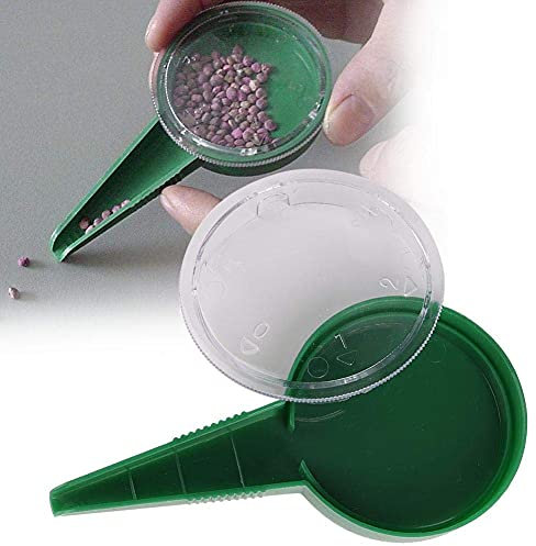 Attrezzo da giardino Spandiconcime Piantatrice manuale Strumento per la semina di piante Seminatrice per piante, Spargisale, per orto agricolo
