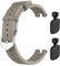 BoLuo Sport Band Bracelet pour Garmin Lily,Bracelets de Montre, Cuir véritable Souple Multicolore Bande de Sport Remplacement avec fermoir Réglable Sangle pour Garmin Lily Watch (Kaki)