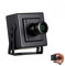 Revotech Mini Fisheye Cámara IP Seguridad, HD 3MP Cámara Interior Lente 1,44 mm 180 Grados Vista Remota P2P Cámara de Video CCTV (I706-4 Negro)