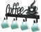 CUKE2BEET Wall Mounted Coffee Mug Holder, Wall Coffee Mug Rack Cup Holder Rack Mug Organizer Rack Coffee Mug Hanger for Coffee Bar, Kitchen Utensils Display