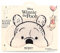 MAD BEAUTY Masque de sommeil Winnie l'ourson, doux et confortable pour une bonne nuit de sommeil, joli ombre pour les yeux, sommeil profondément comme l'ourson, réglable, enfants et adultes