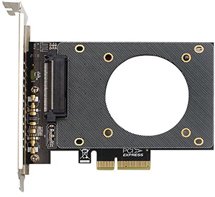 PCIE 3.0 zu U.2 Adapterkarte High Speed PCIE X4 zu U.2 Konverter SFF8639 PCIE Split Erweiterungskarte