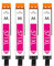 Cartridgeify 4X CLI-571XL Magenta Druckerpatronen Kompatibel mit Canon CLI-571 M Patronen Multipack, für PIXMA MG5750 MG5751 TS5050 TS5055 TS6050 MG5752 MG5753 MG6850 MG6850 MG6852 TS5051