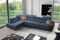 All4All Ecksofa mit Schlaffunktion Gonti XI 351 x 217 cm - Schlafsofa mit Bettkasten - Sofa in L-Form - Wohnlandschaft XXL Sofa - Eckcouch Groß - Seite Links - Dunkelblau - Gewebe - Modern 26