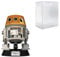 POP! Star Wars: Ahsoka - C1-10P (Chopper) #654 Bundled with Compatible Box Protector Case