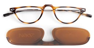 Nooz Unisex Moon Reading Glasses, Tortoise, +1.50