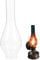 Vidrio Chimenea de la lámpara de Aceite, Claro Cilindro de Vidrio de la lámpara de la Chimenea de Repuesto Lámpara de Aceite con Base de 1.97 y Altura de 9.65 para Quemadores de Aceite y Queroseno