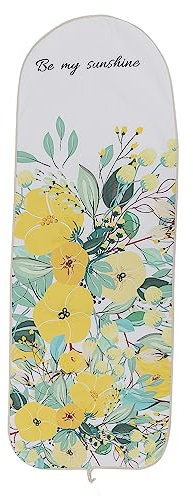 IMIKEYA Flower Pattern Bügelbrettbezug Hitzebeständig Und Digital Bedruckt Isolierbezug Für Standard-bügelbretter Für Fröhliche Bügelroutine