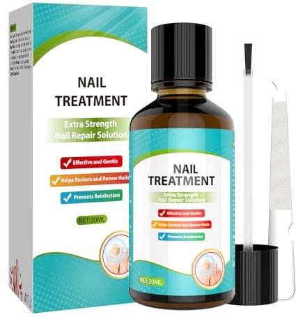 Aisisree Fungal Nail Treatment,Toenail Fungus Treatment Extra Strong Contains Tea Tree Oil,Nail Repair Solution for Toenails & Fingernails, Protects Thick, Broken, And Discolored Nails,30ml