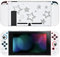 DLseego Custodia Compatibile con Switch, Rigida e Sottile per Custodia Switch con Cover per Switch, 2 Copri Levette Analogiche Switch e 1 Scheda Laser Decorativa,Stelle