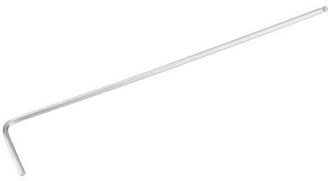 TOP-VIGOR 1.5mm Ball End Hex Key Wrench, L Shaped Long Arm Allen Key for Household DIY, Professional Machine Repairing, CR-V