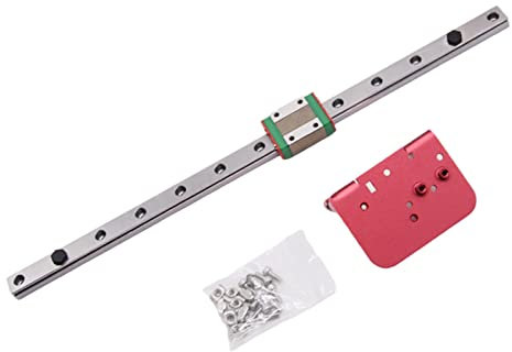 LUCKGONI fpr Ender3/Ender3 CR10 X-Achse Linearschiene, 310 mm, 375 mm Länge, Upgrade-Kit für Ender3/CR10 3D-Drucker