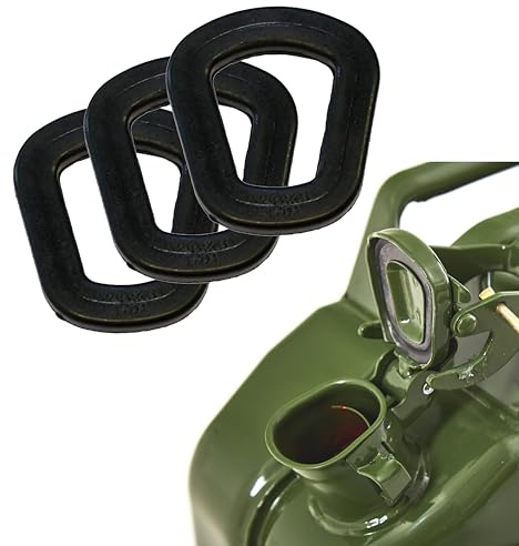 BW® 3x Ersatzdichtung für Ausgießer für Kraftstoffkanister Metall Benzinkanister - 3 Stück - Made in Europe
