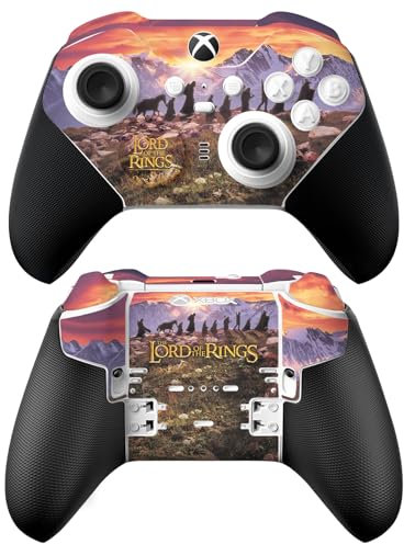 Head Case Designs Officially Licensed The Lord Of The Rings The Fellowship Of The Ring Group Graphic Art Vinyl Gaming Skin Decal Compatible With Xbox Series X & S Elite Wireless Controller Series 2