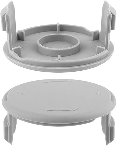 Yweller RAC124 5131034743 Rasentrimmer abdeckung Spulenabdeckung für Ryobi 18 V ONE+ Akku und Hybrid-Rasentrimmer olt1832,OLT1825,RLT1830Li,RY18LTX33A-0,2 Stück Hochwertige Qualität Spulendeckel